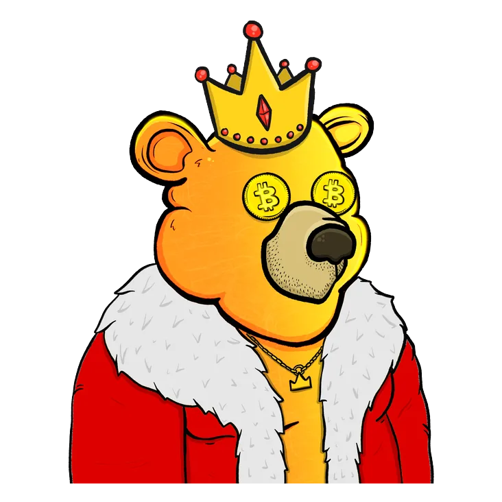 Scarebear in gold
